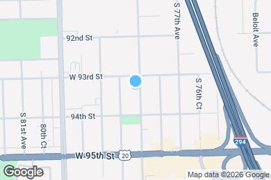 Map image of the property - 9318 S 78th Ave