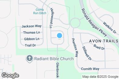 Map image of the property - 9931 Lakefield Ln