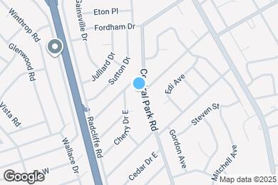 Map image of the property - 209 Central Park Rd