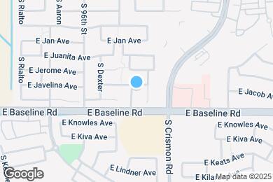 Map image of the property - 1931 S Noble