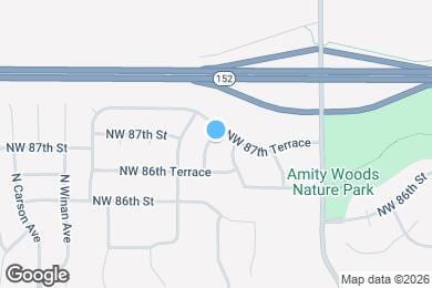 Map image of the property - 8637 N Capitol Ave