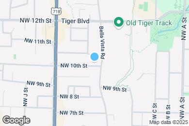 Map image of the property - 703 NW 10th St
