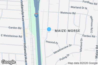 Map image of the property - 4406 Glenmawr Ave