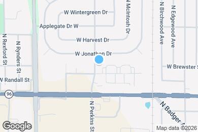 Map image of the property - 2130 W Russet Ct