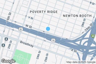 Map image of the property - 2401 W St
