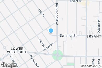 Map image of the property - 383 Summer St