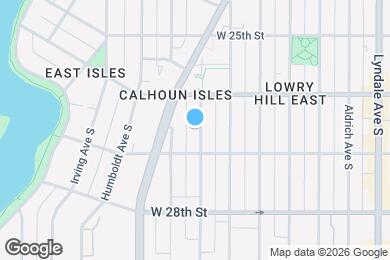 Map image of the property - 2626 Fremont