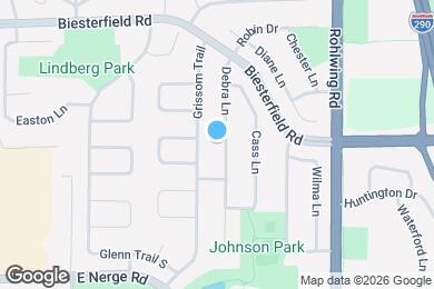 Map image of the property - 898 Debra Ln
