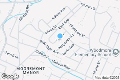 Map image of the property - 728 Sylvan Dr