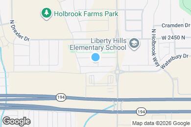 Map image of the property - 2299 N 3720 W