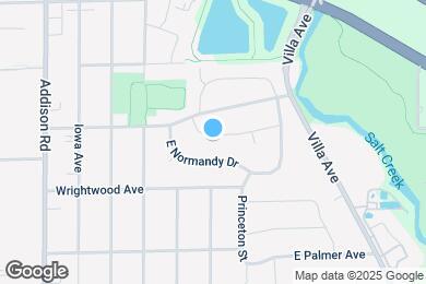 Map image of the property - 253 E La Porte Dr