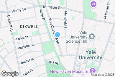 Map image of the property - 93 Winchester Ave