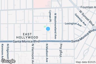 Map image of the property - 1136 1/2 N Madison Ave