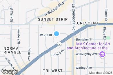 Map image of the property - Westmount Drive Apartments