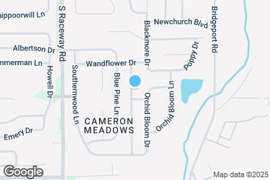 Map image of the property - 1911 Dutch Elm Dr