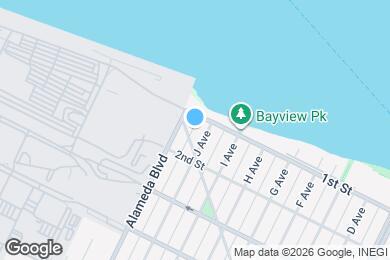Map image of the property - 126 J Ave