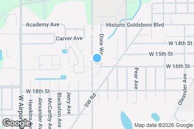 Map image of the property - 2150 Harrison St