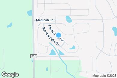 Map image of the property - 3854 Falcon Crest Dr