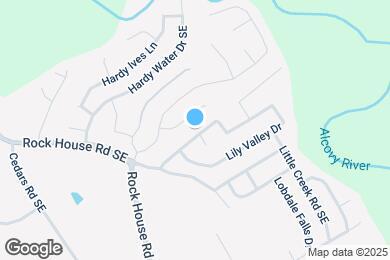 Map image of the property - 1550 Lily Valley Dr