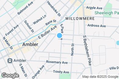 Map image of the property - 100 E Park Ave