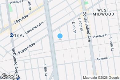 Map image of the property - 623 Avenue H