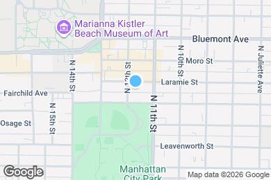 Map image of the property - Laramie Plaza Residential - 1125 Laramie