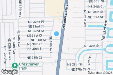 Map image of the property - Beezy - 1751 NE 31 St