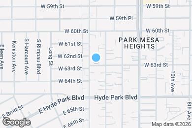 Map image of the property - 3525 W 63rd St
