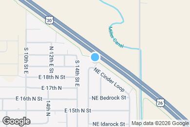 Map image of the property - 1600 NE Cinder Loop