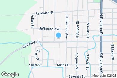 Map image of the property - 1024 W Front St