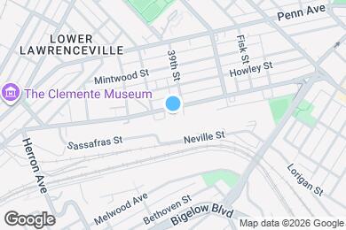 Map image of the property - 3824 Liberty Ave