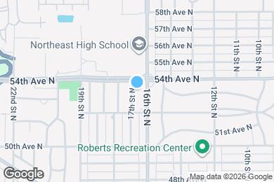 Map image of the property - 5301 17th St N