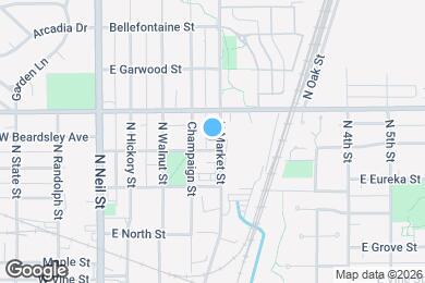Map image of the property - 1103 N Market St