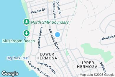 Map image of the property - 6333 La Jolla Blvd