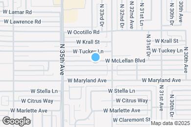 Map image of the property - 3335 W McLellan Blvd