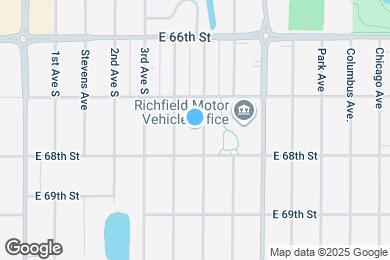 Map image of the property - 6726 4th Ave S