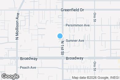 Map image of the property - 1104 N 1st St