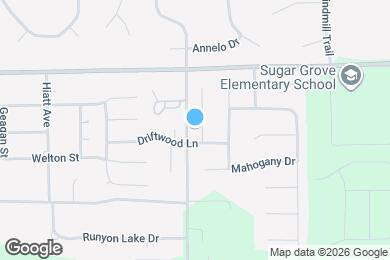 Map image of the property - 876 Tulip Ln