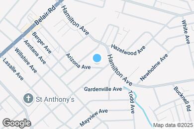 Map image of the property - 4508 Arizona Ave