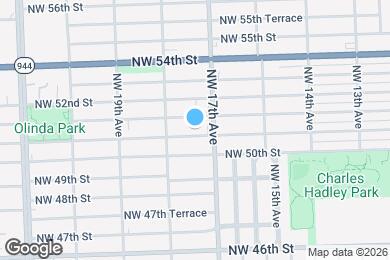 Map image of the property - 1735 NW 51st St