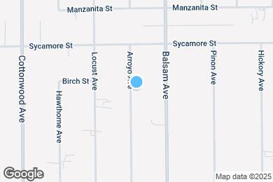 Map image of the property - 11569 Arroyo Ave
