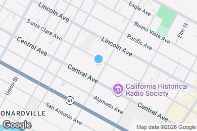 Map image of the property - 2060 Santa Clara Ave