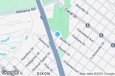 Map image of the property - 420 S Anthony St