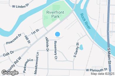 Map image of the property - 327 W Stiel St