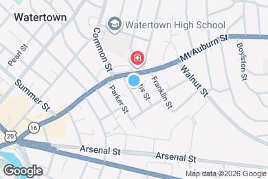 Map image of the property - 20 Chester St