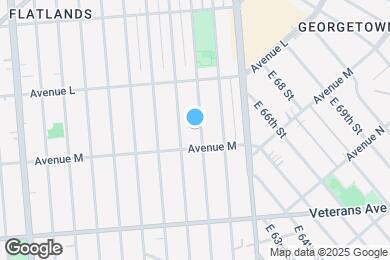 Map image of the property - 1318 E 58th St