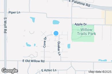 Map image of the property - 1137 Cove Dr