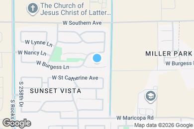 Map image of the property - 25550 W Burgess Ln