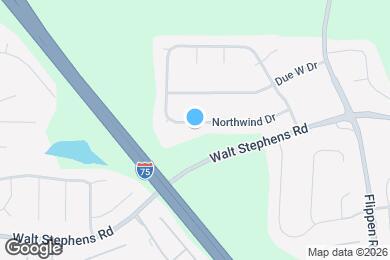 Map image of the property - 262 Northwind Dr
