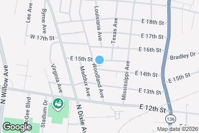 Map image of the property - 200 E 14th St